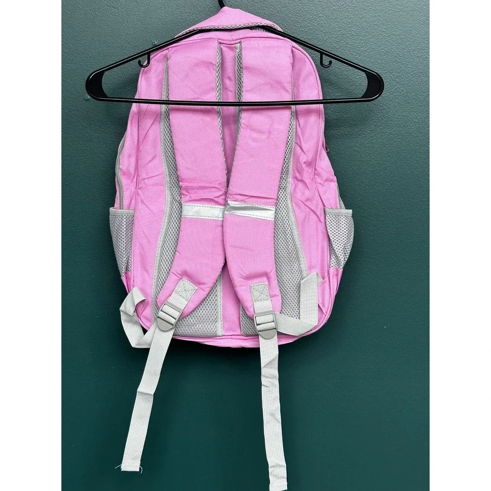 I Am Princess Melania Pink Back Pack Double Straps Lunch Bag and Pencil Holder